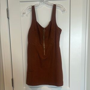 Lush brand Brown Mini Dress. Size Medium.